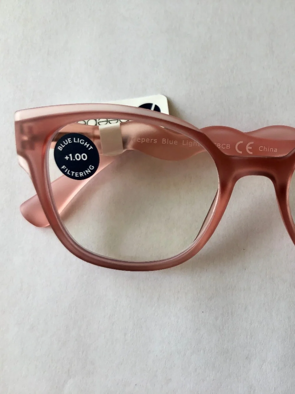 NEW Pink Peepers If You Say So Blue Light Filtering Glasses +1.00